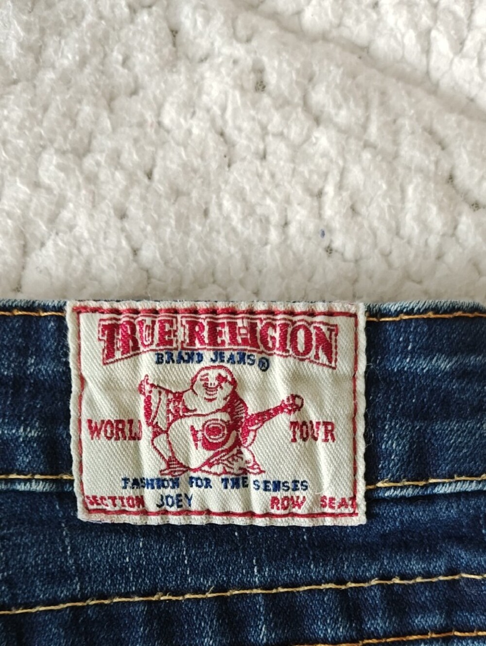 True Religion Y2K  Joey Like New 💙 Made In USA - Picture 11 of 16